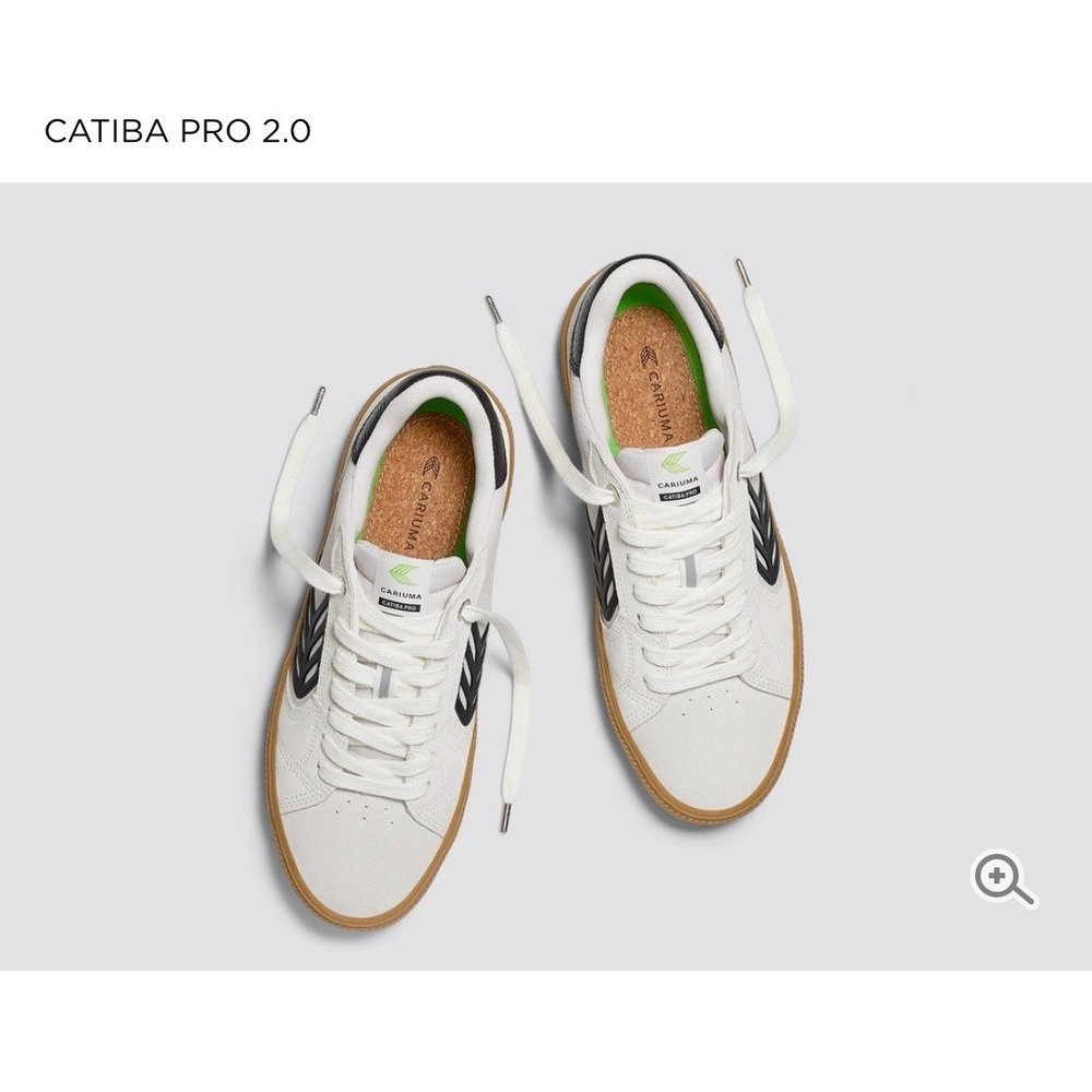 Cariuma Catiba Pro 2.0 Skate low profile lounge athleisure cool girl suede 9 - Picture 3 of 10